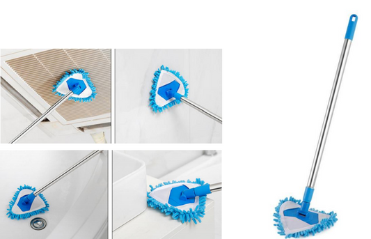 Rotating Triangle Dust Mop